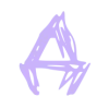 Эмодзи pink and purple font