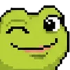 Эмодзи Memes Pixel Frogs