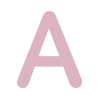 Розовый шрифт