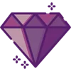 Purple font