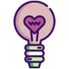 Эмодзи Purple font