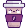 Эмодзи Purple font