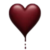 Эмодзи red with love ani