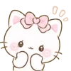 Эмодзи ribonya cat