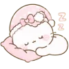 Эмодзи ribonya cat