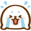 Эмодзи fluffy baby seal