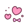 Эмодзи deco bunnies ♡ by kotsumechan (line)