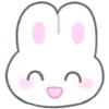 Эмодзи usapoppo bunny ♡