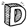 Эмодзи Sketch 3D Font