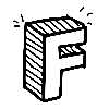 Эмодзи Sketch 3D Font