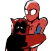 Эмодзи Spider Man and DeadPool