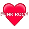 Эмодзи I love punk rock