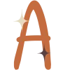 Оранжевый шрифт
