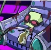 Эмодзи Invader Zim