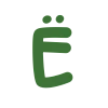 Эмодзи strawberry matcha font