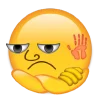 Эмодзи cringe