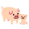 Эмодзи Pigs