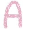 Pink font