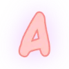 Pink font