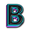 Эмодзи tik tok alphabet