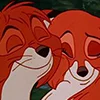 tod and vixey | Fox and the Hound