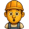 Эмодзи Строитель