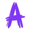 Фиолетовый алфавит