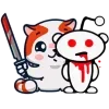 Эмодзи Marsey The Cat