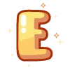 Эмодзи Желтый шрифт