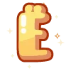 Эмодзи Желтый шрифт