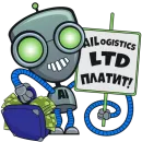 Стикер AI Logistics
