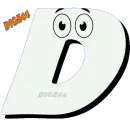 Стикер ALPHABET 2