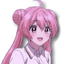 Стикер Anime girl p.p