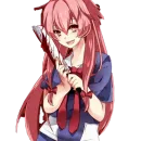 Стикер Anime girl p.p