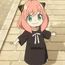 Стикер ANYA FORGER PHOTO STICKERS