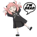 Стикер 🏴󠁧󠁢󠁥󠁮󠁧󠁿ANYA FORGER