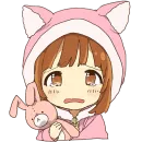 Стикер Маленькие девочки