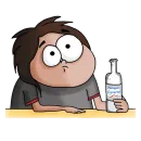 Стикер Альфа