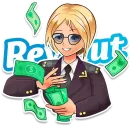 Стикер AhegaoVerif