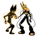 Стикер Bendy
