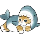 Стикер Акула