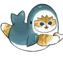 Стикер Акула