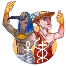 Стикер Alan Moore