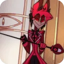 Стикер Alastor 394 | Hazbin hotel