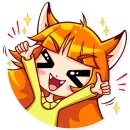 Стикер Alice Fox