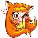 Стикер Alice Fox