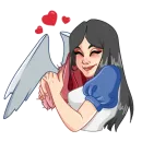 Стикер Alice Madness Returns