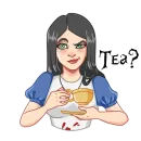 Стикер Alice Madness Returns