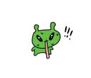 Стикер Alien Bunny