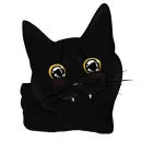 Стикер Alister the cat